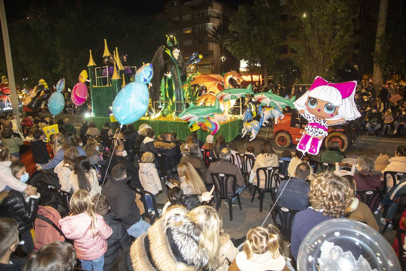 Fotos: Cabalgata de los Reyes Magos en Cartagena