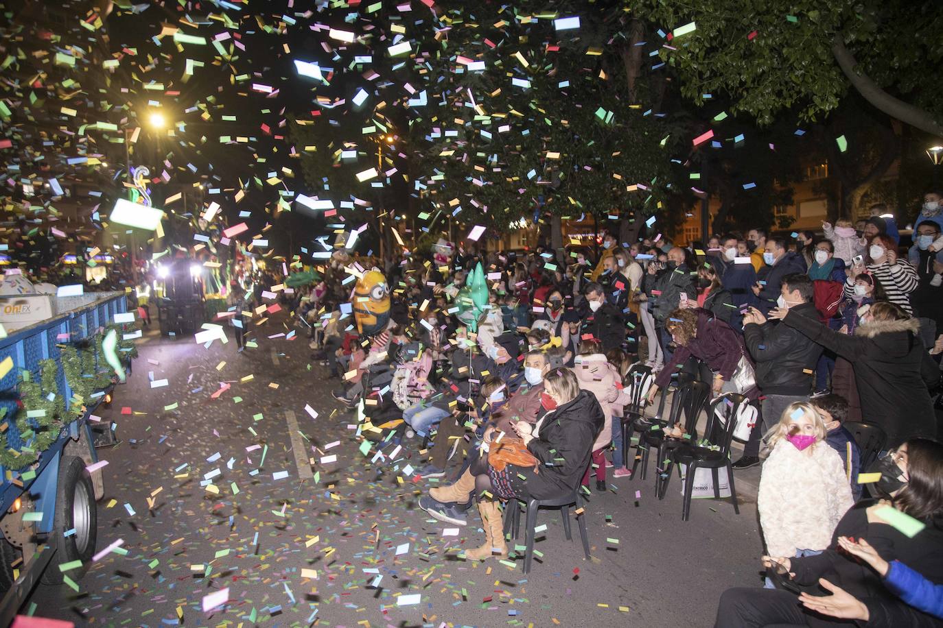 Fotos: Cabalgata de los Reyes Magos en Cartagena