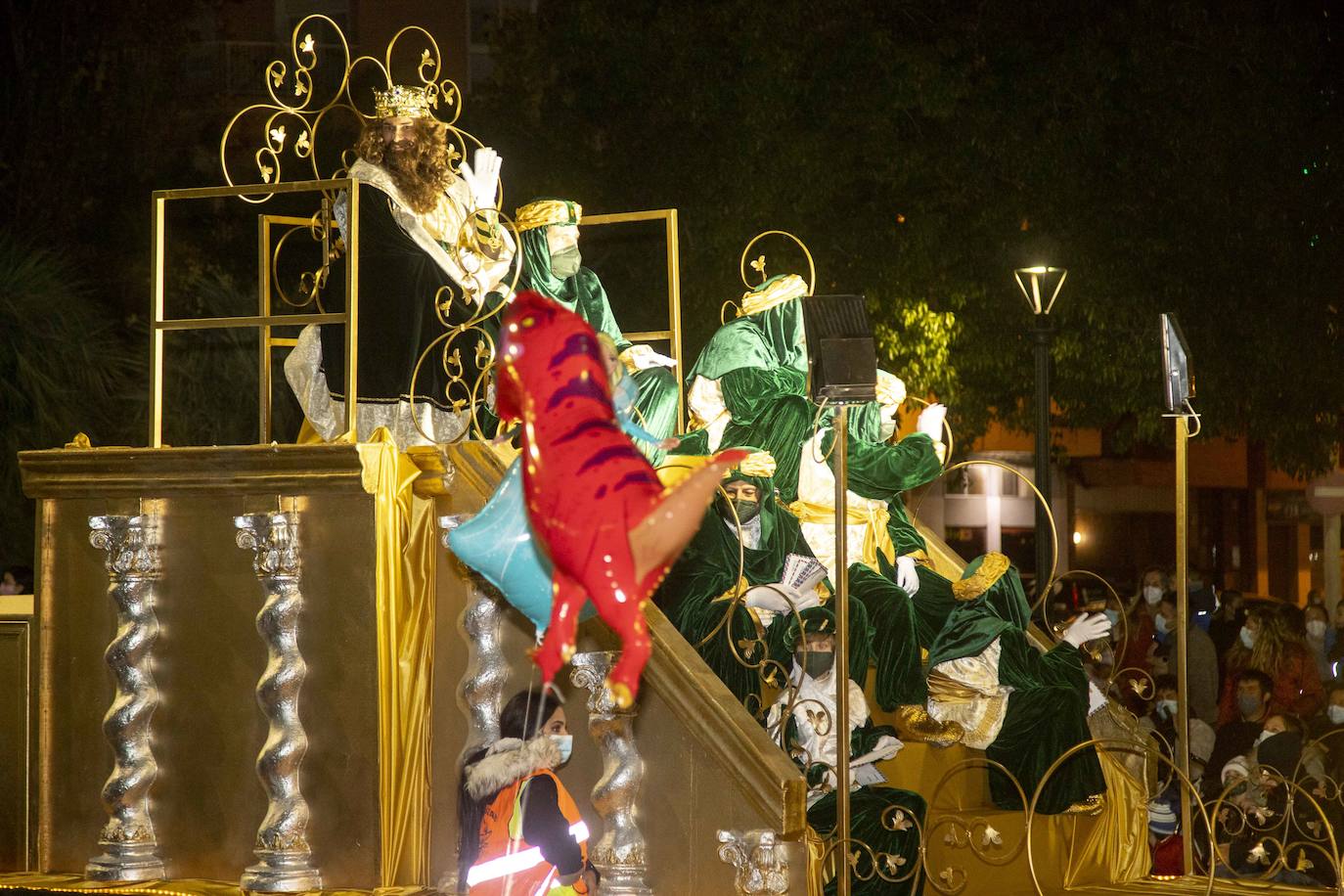 Fotos: Cabalgata de los Reyes Magos en Cartagena