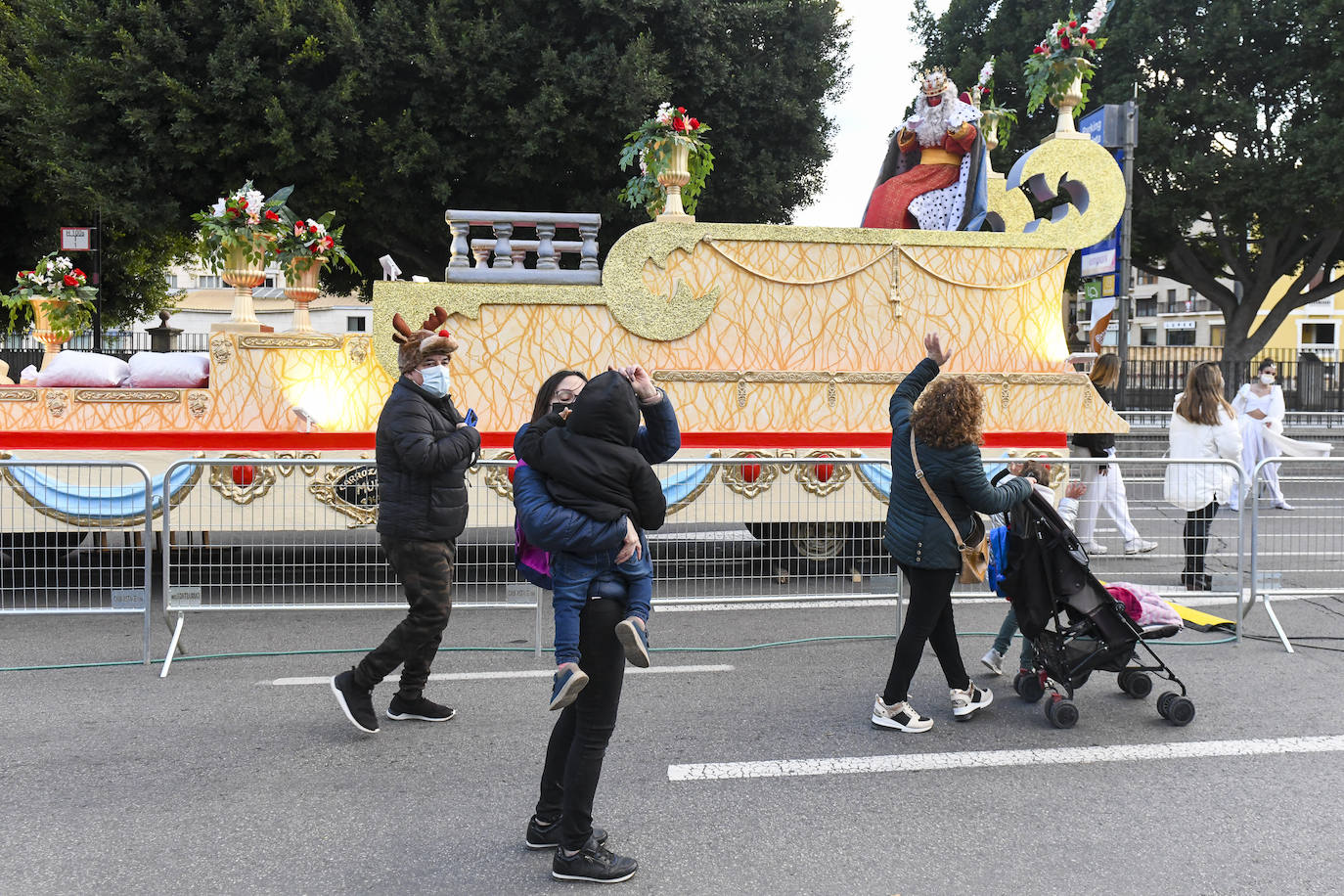 Fotos: Cabalgata estática de los Reyes Magos en Murcia