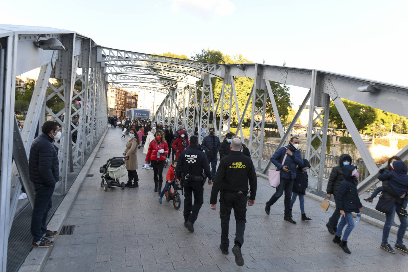 Fotos: Cabalgata estática de los Reyes Magos en Murcia