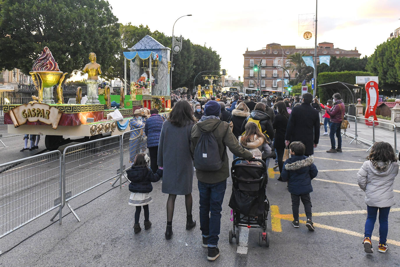 Fotos: Cabalgata estática de los Reyes Magos en Murcia