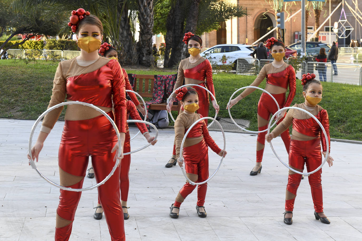Fotos: Cabalgata estática de los Reyes Magos en Murcia