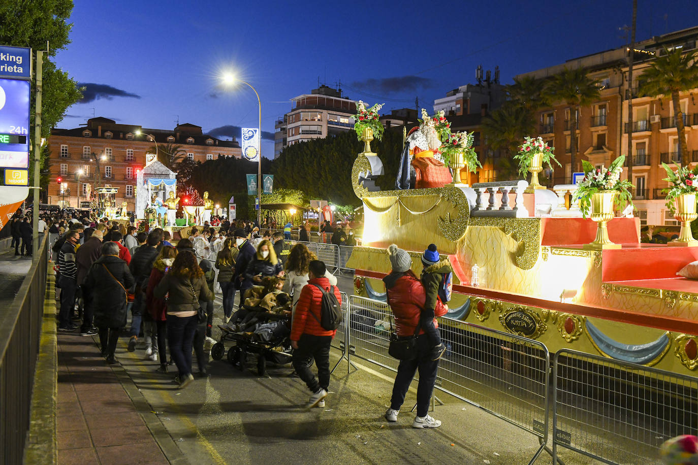 Fotos: Cabalgata estática de los Reyes Magos en Murcia