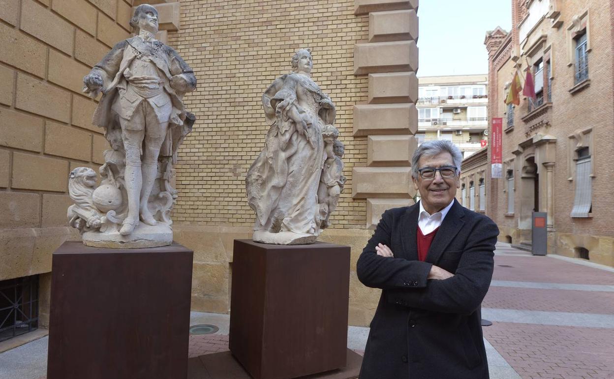 Martín Páez, nuevo director de la Real Academia de Bellas Artes de Murcia.