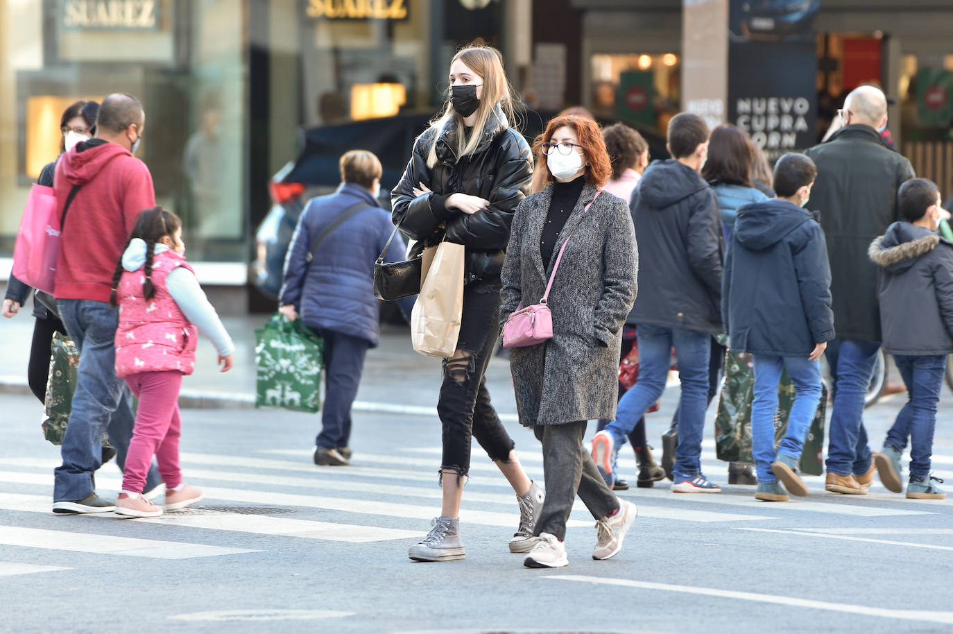 Fotos: Comienzan las rebajas de invierno en Murcia