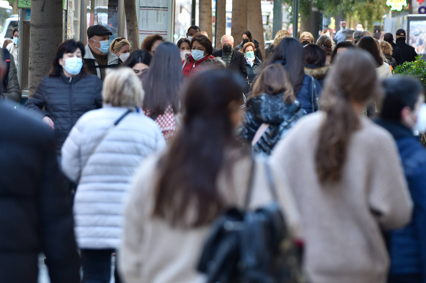 Fotos: Comienzan las rebajas de invierno en Murcia