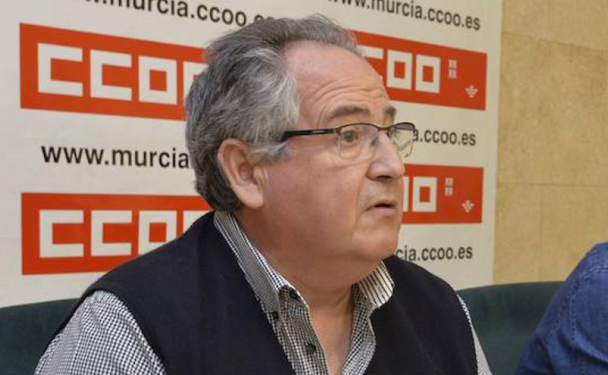 Imagen de archivo Salvador Soto, secretario general de la Federación de Servicios de la Ciudadanía de CCOO-RM.