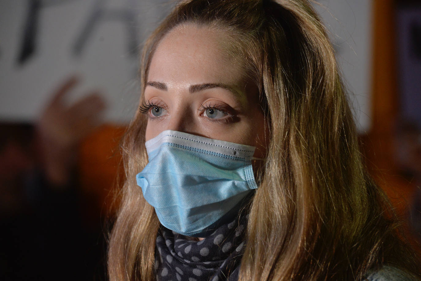 Fotos: Concentración en Molina para rechazar la reyerta