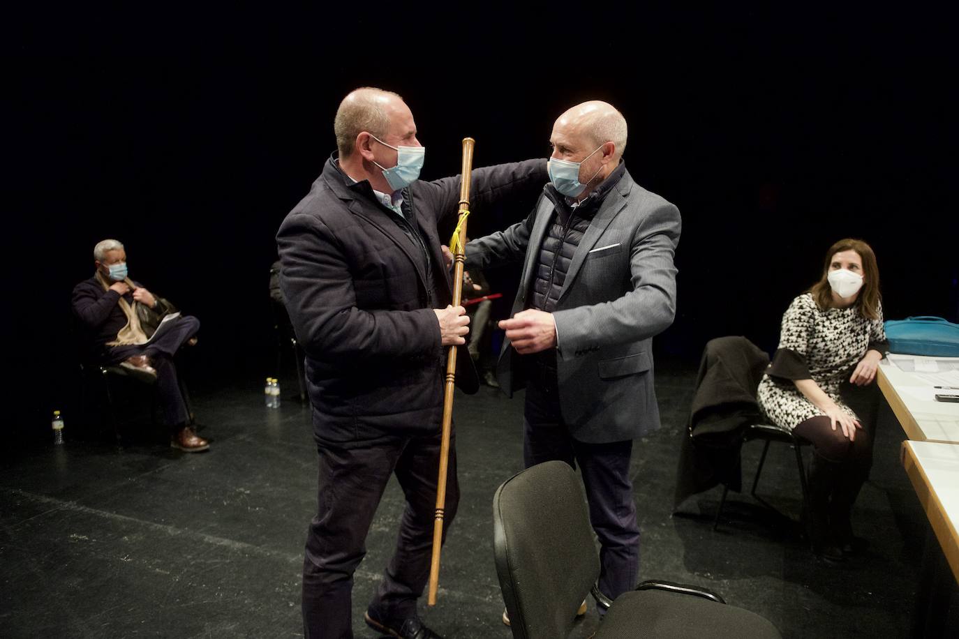Fotos: José Francisco Nicolás Martínez, del PP, nuevo pedáneo de Beniaján