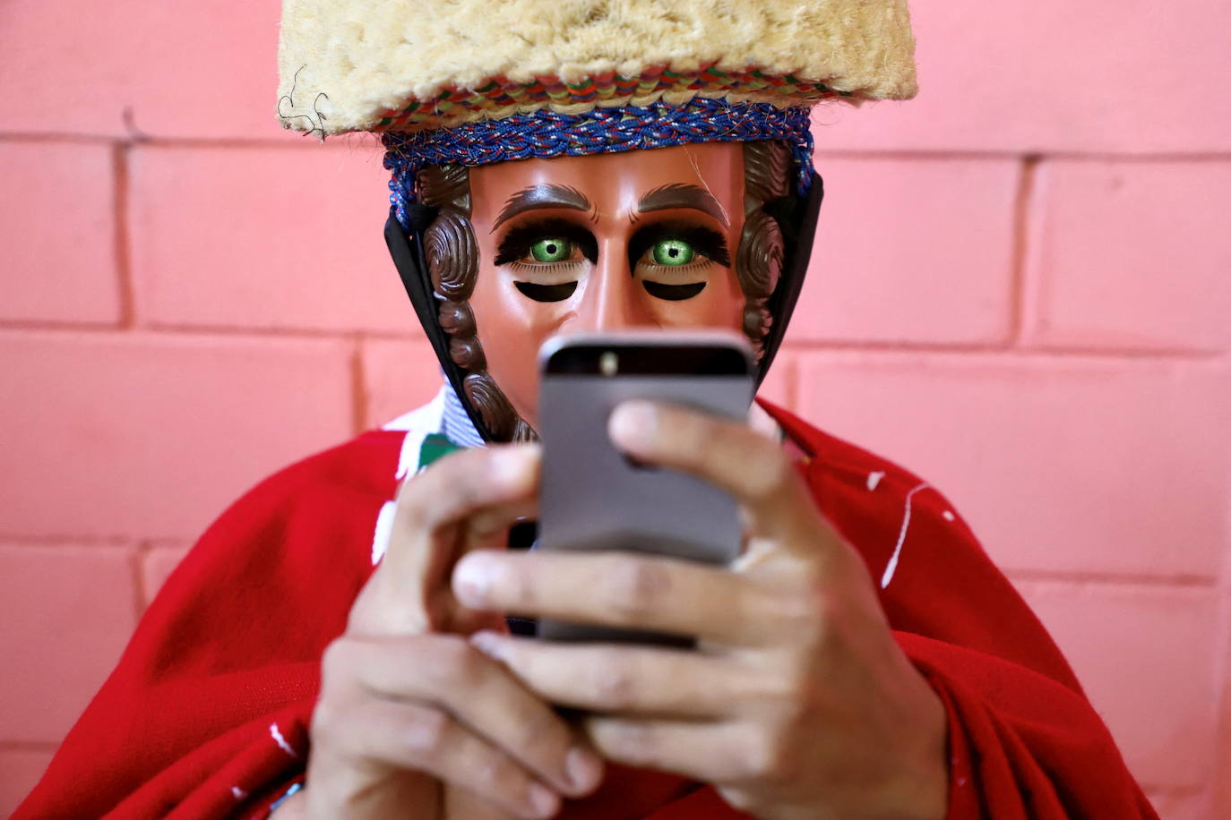 Fotos: Danzantes parachicos y mujeres chiapanecas