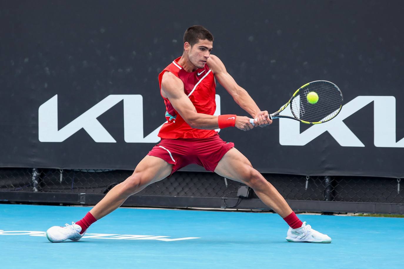 Fotos: Así ha sido el partido de Carlos Alcaraz contra Tabilo en el Open de Australia