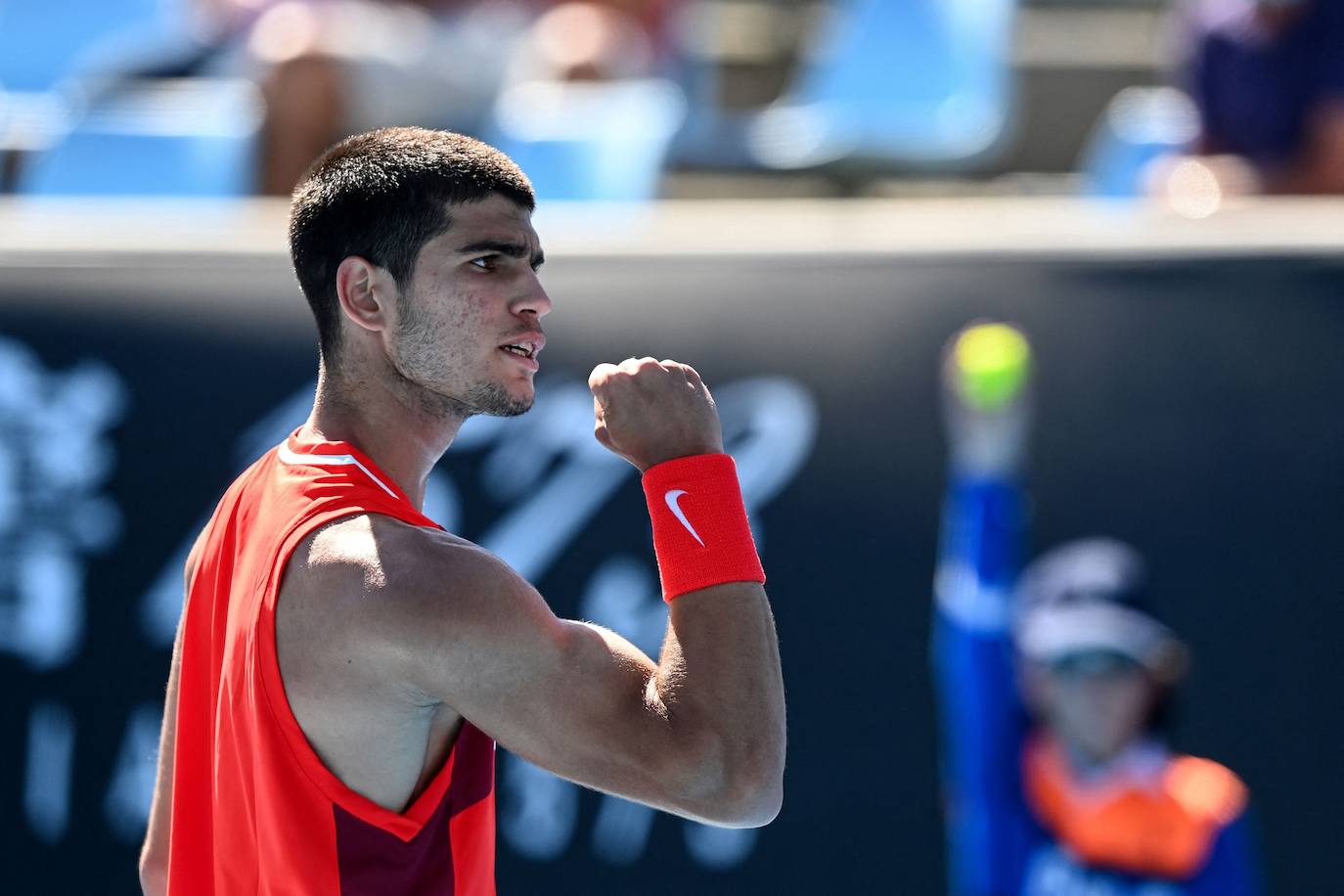 Fotos: El partido de Alcaraz contra Lajovic, en imágenes