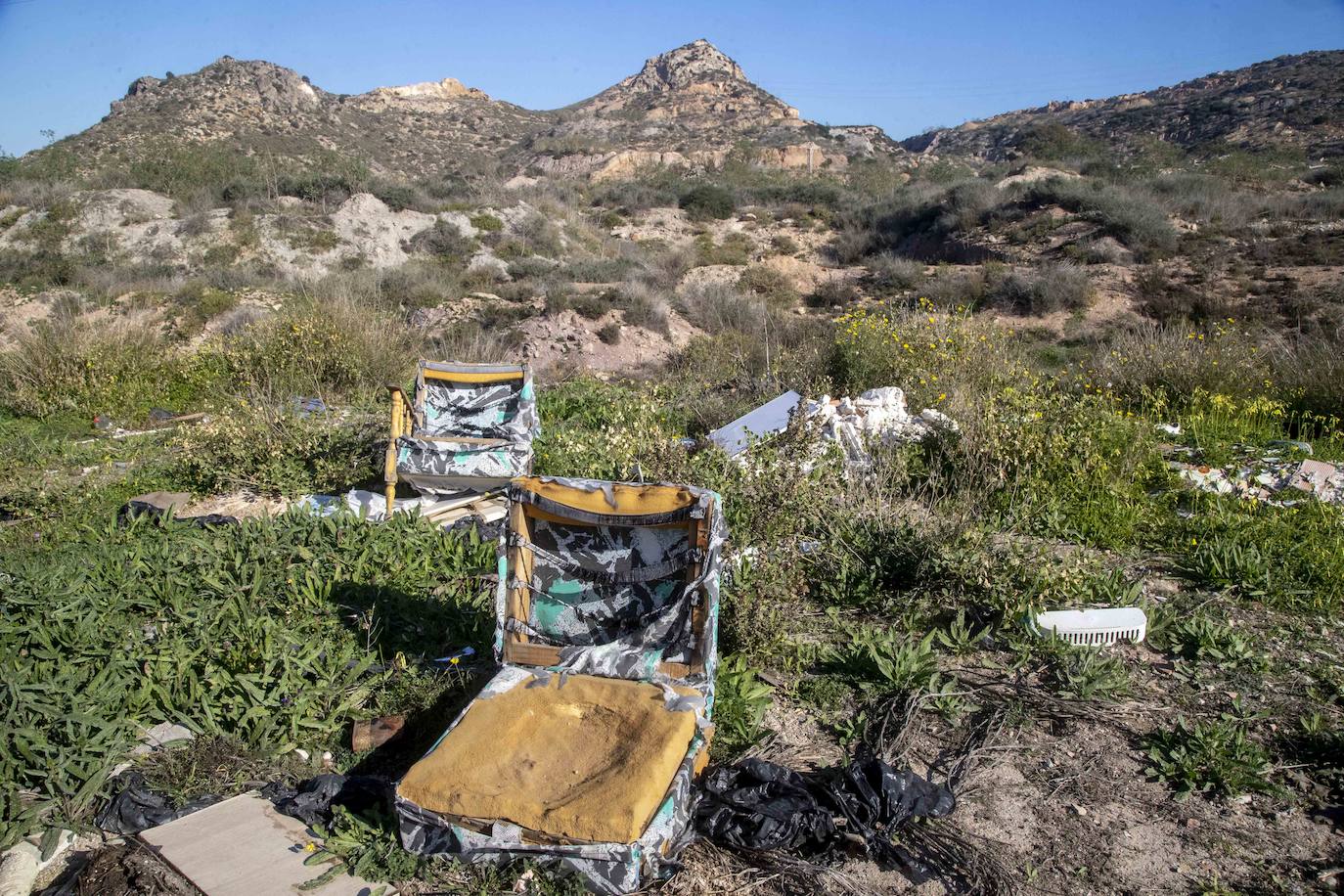 Fotos: Cuadras y corrales clandestinos se extienden junto a Lo Campano ante la pasividad municipal