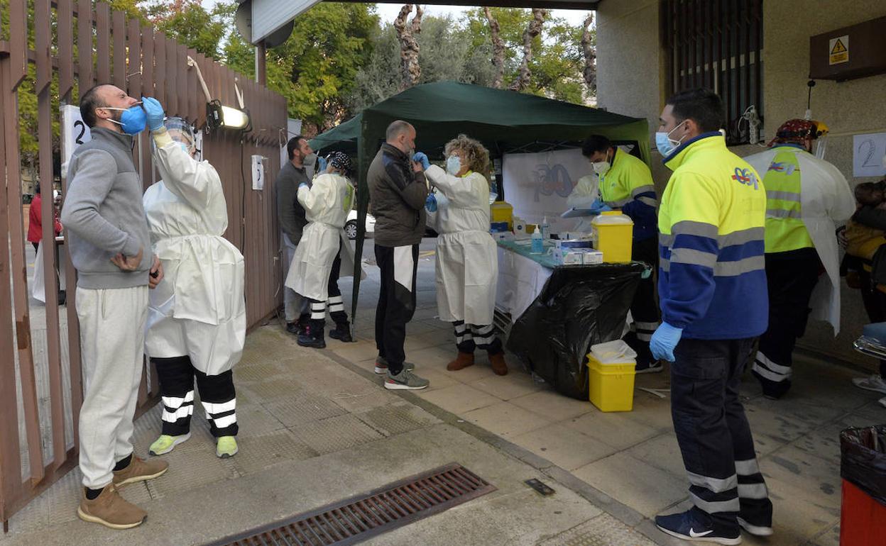 Cribado en el SUAP de San Andrés, en una imagen de archivo.