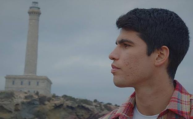 Carlos Alcaraz, en una imagen del vídeo promocional.