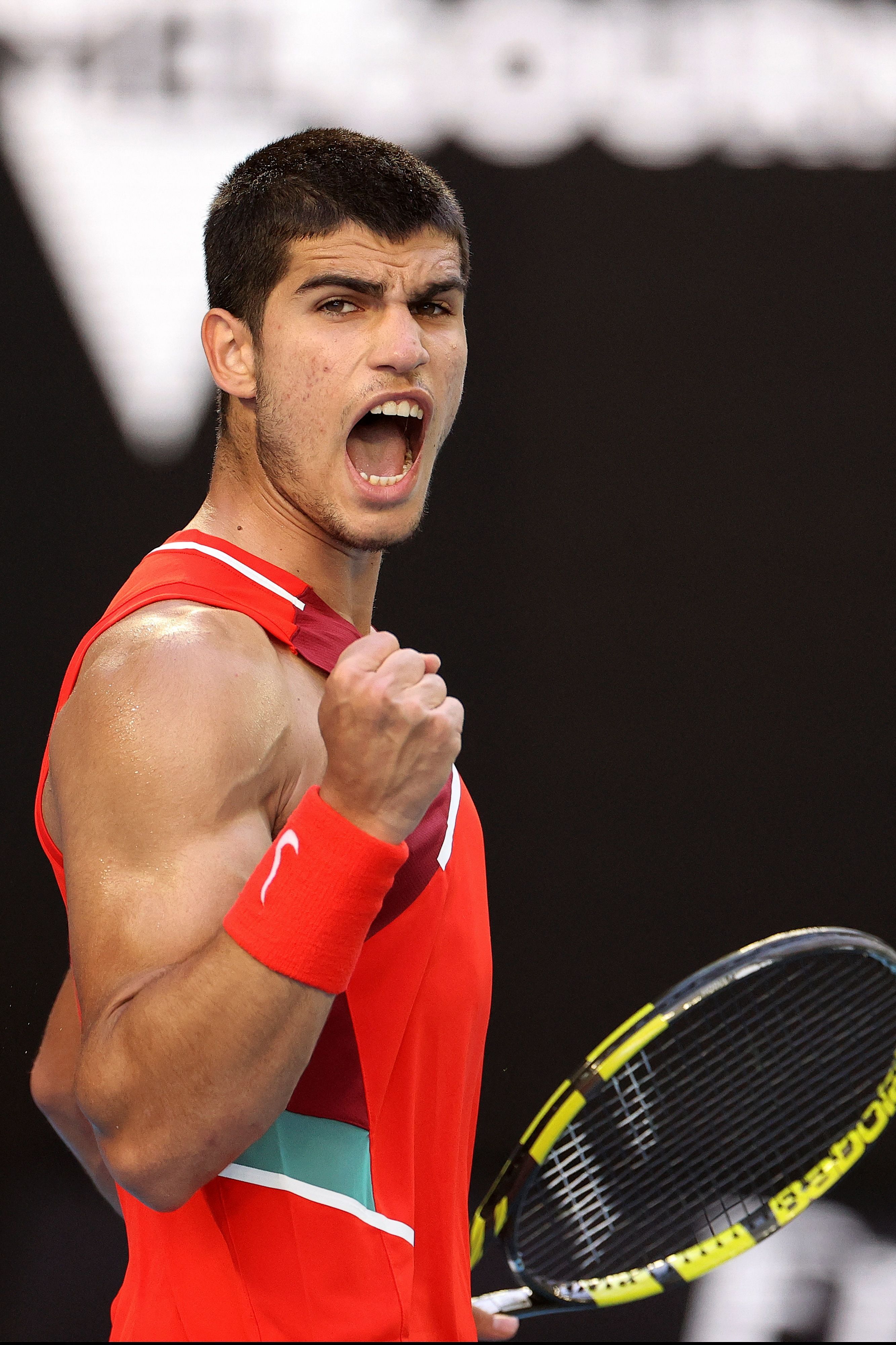 Fotos: El partido entre Carlos Alcaraz y Mateo Berrettini del Open de Australia, en imágenes