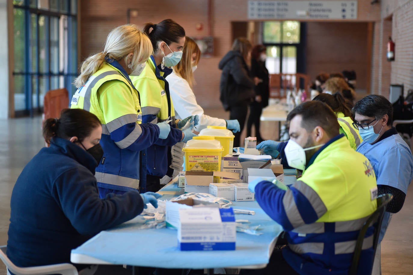 Fotos: Dosis de refuerzo en Murcia