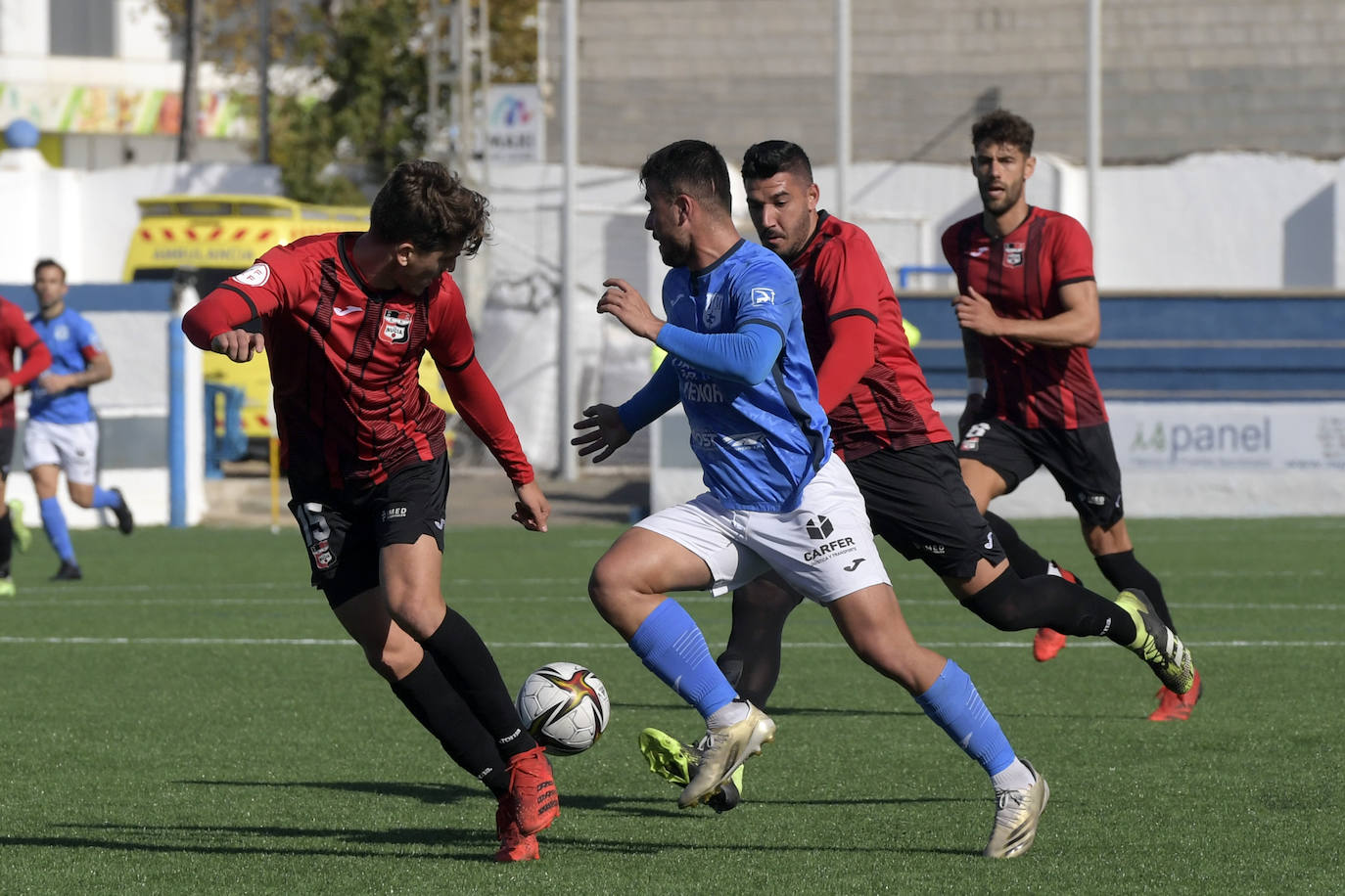 Fotos: El Mar Menor no encuentra el camino del gol ante un duro rival