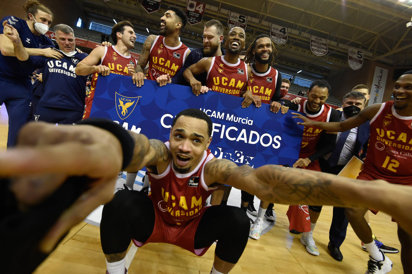 Fotos: El UCAM supera al Tenerife y se clasifica para la Copa del Rey
