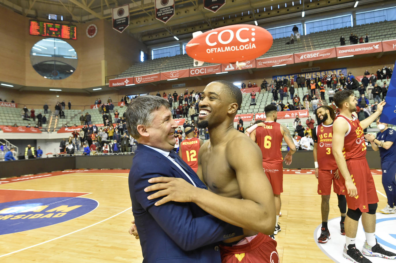 Fotos: El UCAM supera al Tenerife y se clasifica para la Copa del Rey