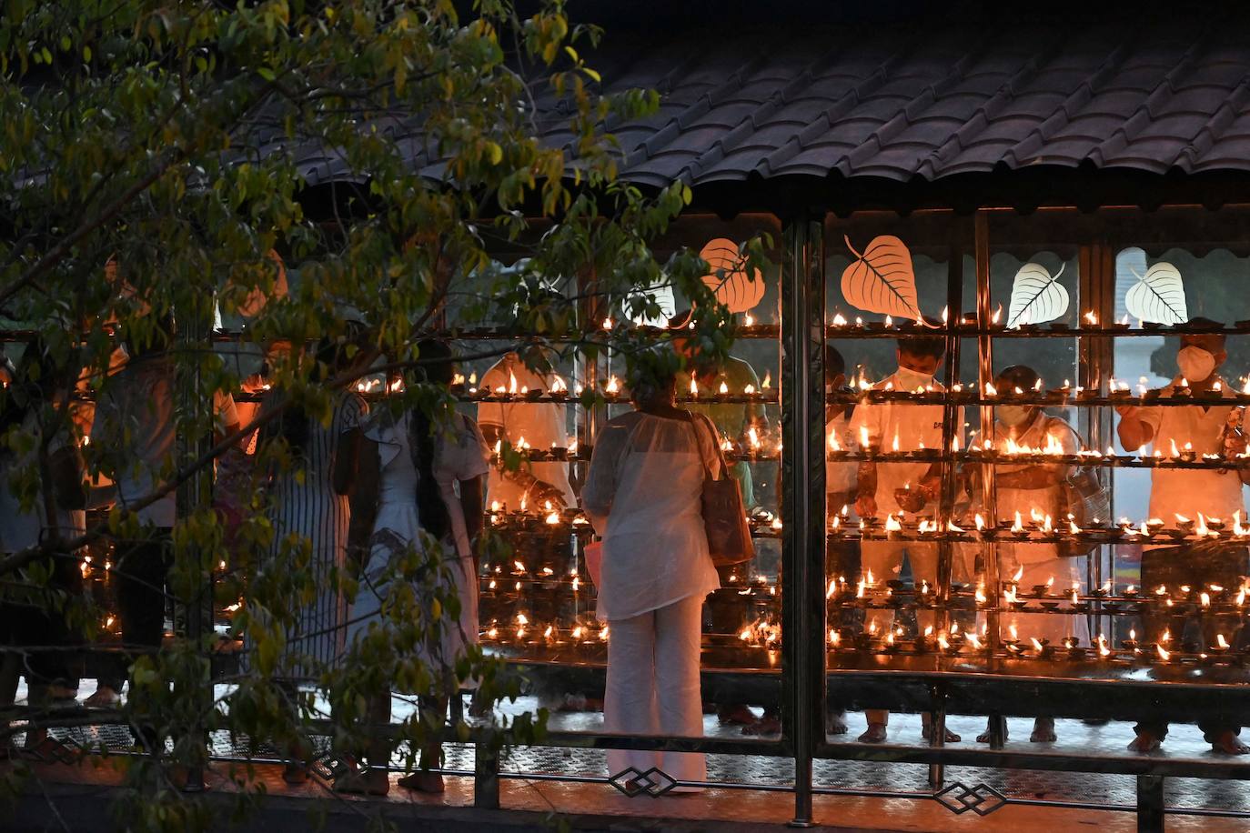 Fotos: Procesión religiosa en Sri Lanka