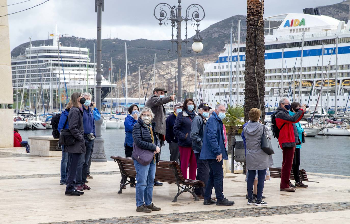 Fotos: Doble escala de cruceros en el Puerto de Cartagena