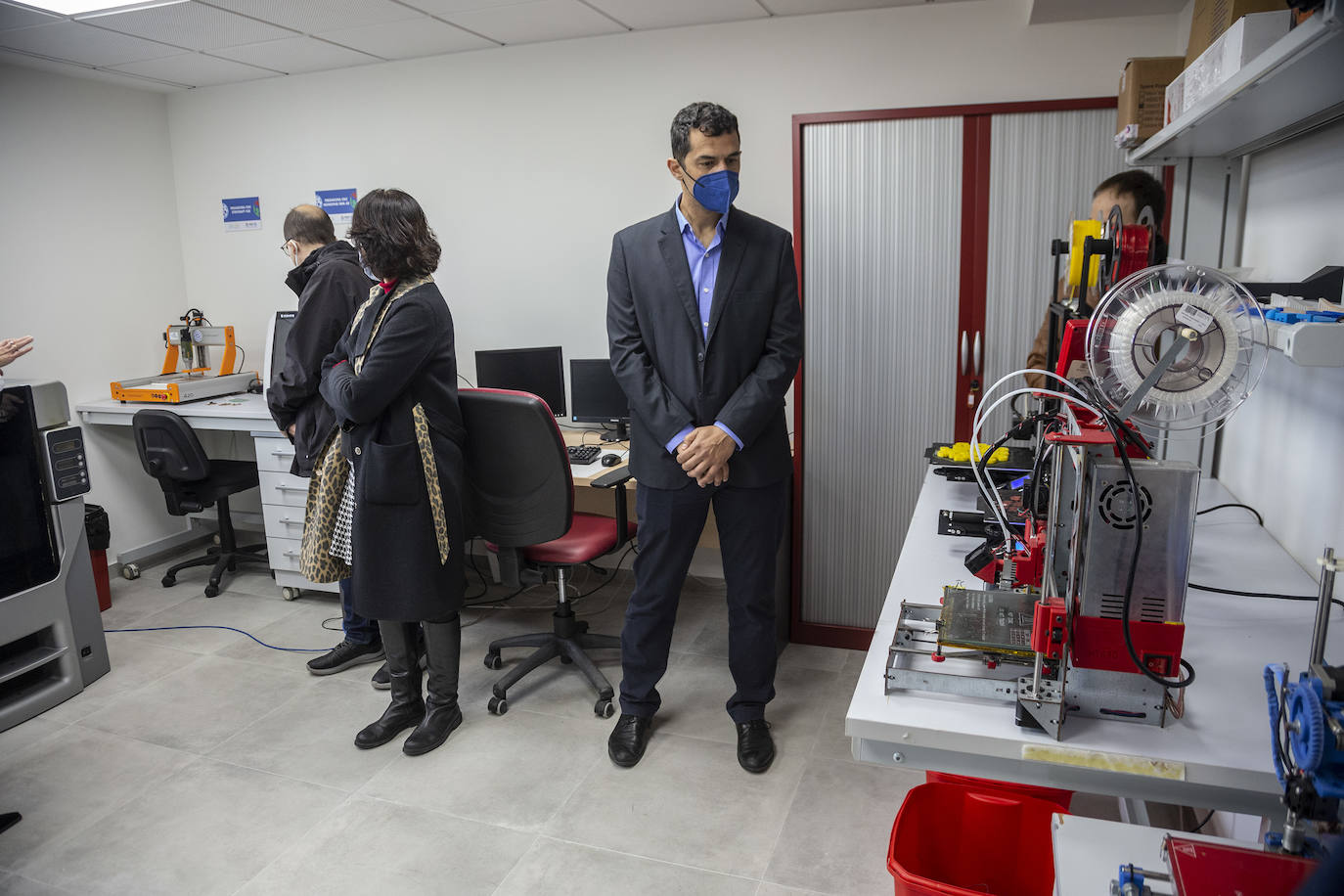 Fotos: Un nuevo laboratorio impulsa la fabricación digital en la UPCT y dará servicio a las empresas