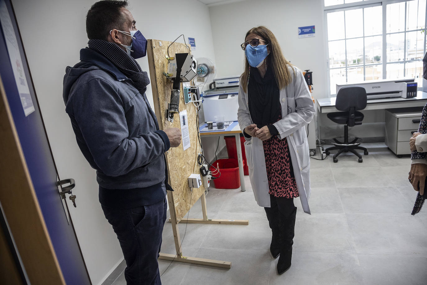 Fotos: Un nuevo laboratorio impulsa la fabricación digital en la UPCT y dará servicio a las empresas