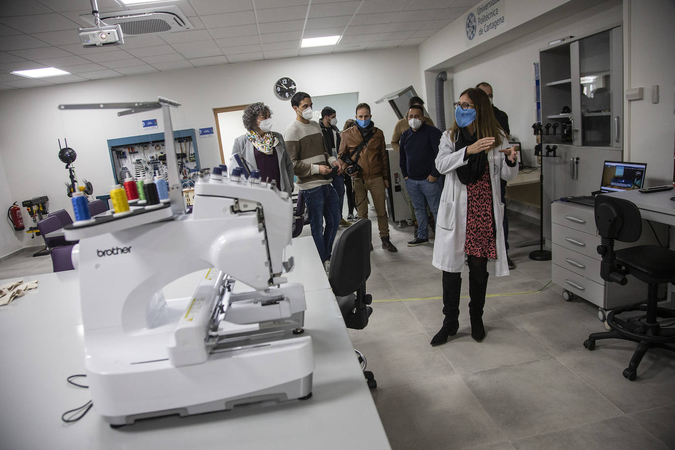 Fotos: Un nuevo laboratorio impulsa la fabricación digital en la UPCT y dará servicio a las empresas
