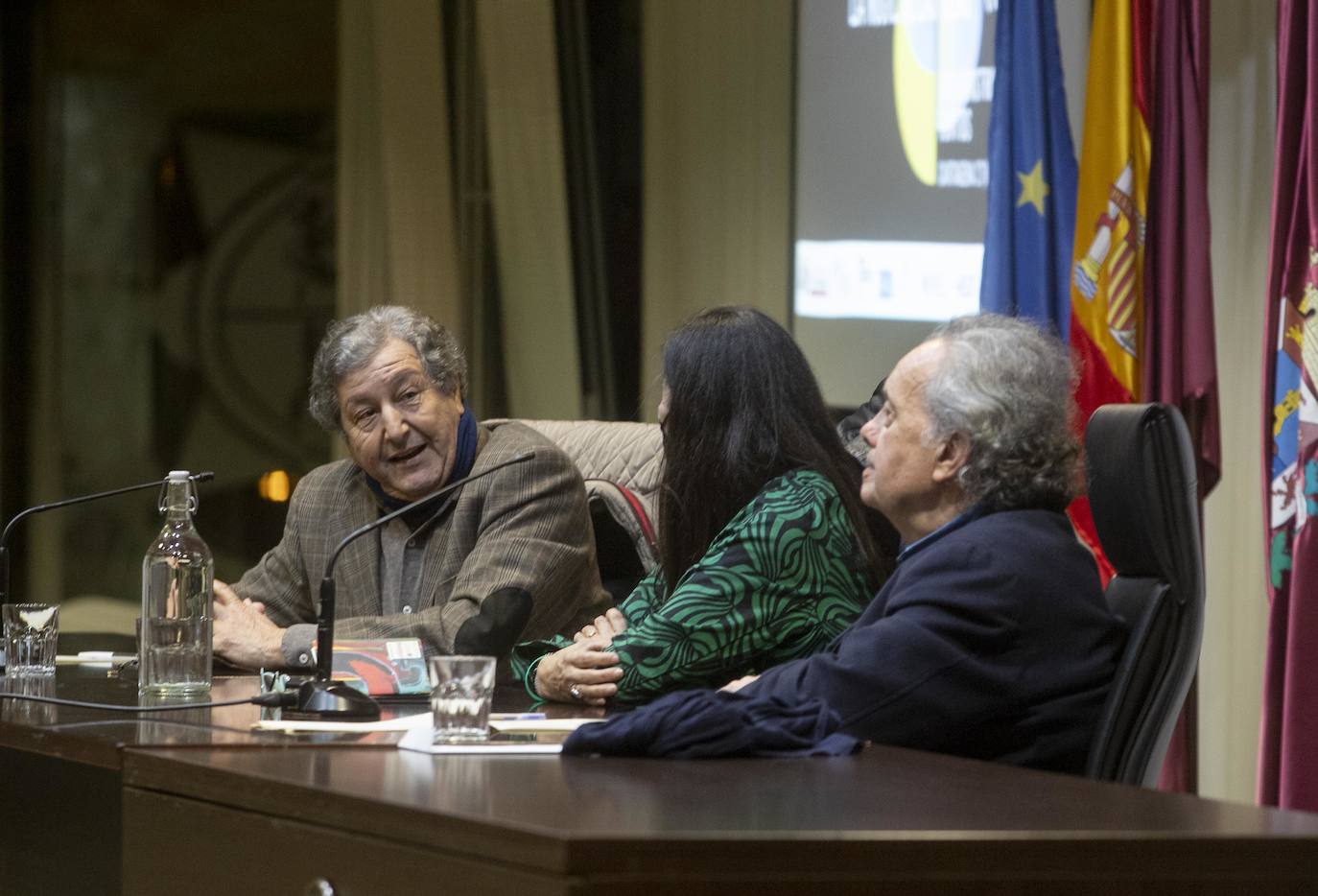 Fotos: Noche de las ideas con Sami Naïr y Francisco Jarauta en Cartagena