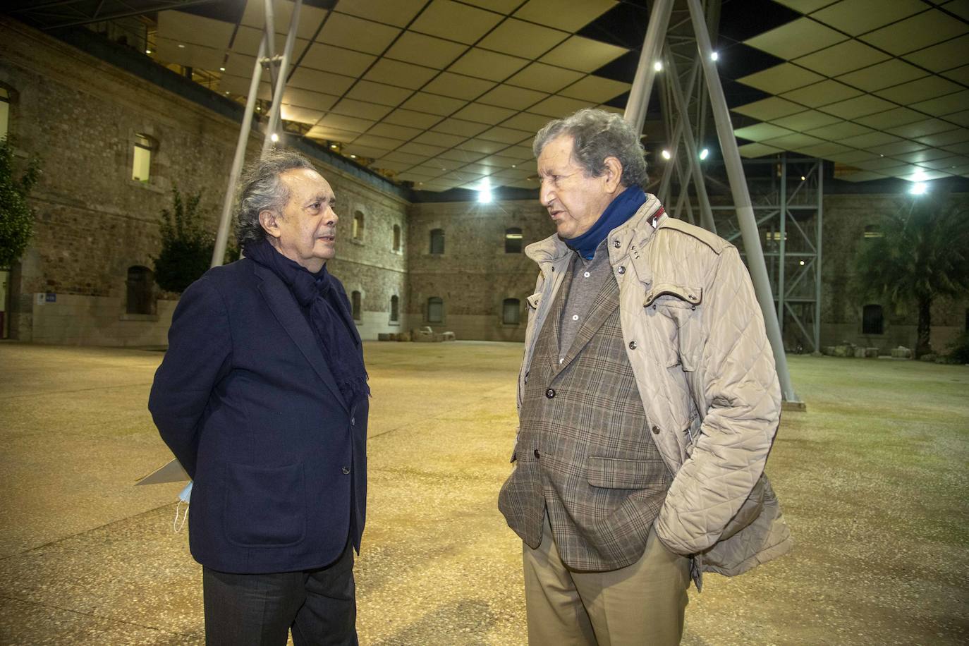 Fotos: Noche de las ideas con Sami Naïr y Francisco Jarauta en Cartagena