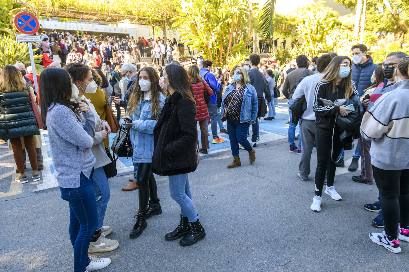 Fotos: Convocatoria de exámenes del MIR en la Región de Murcia