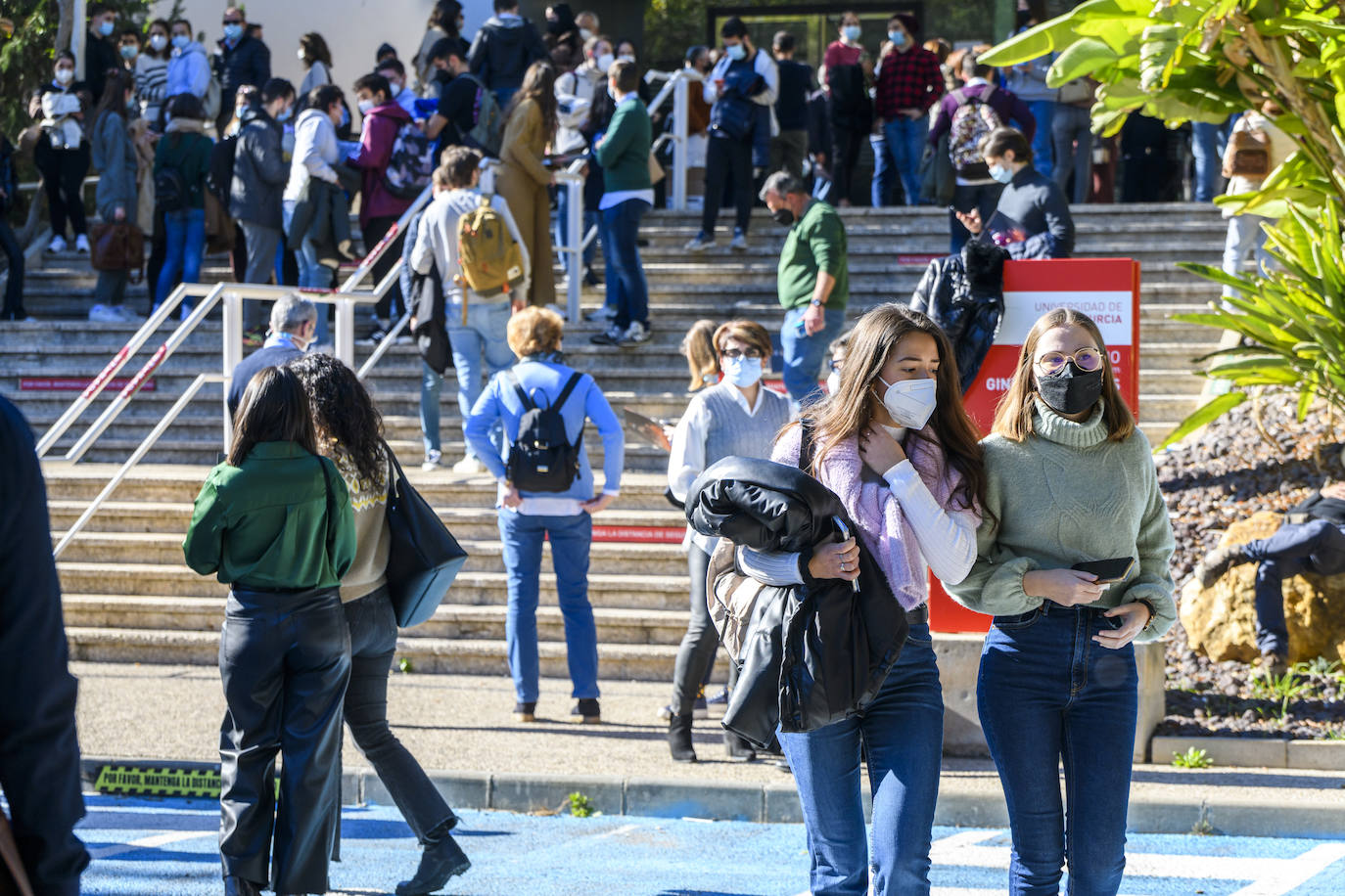 Fotos: Convocatoria de exámenes del MIR en la Región de Murcia