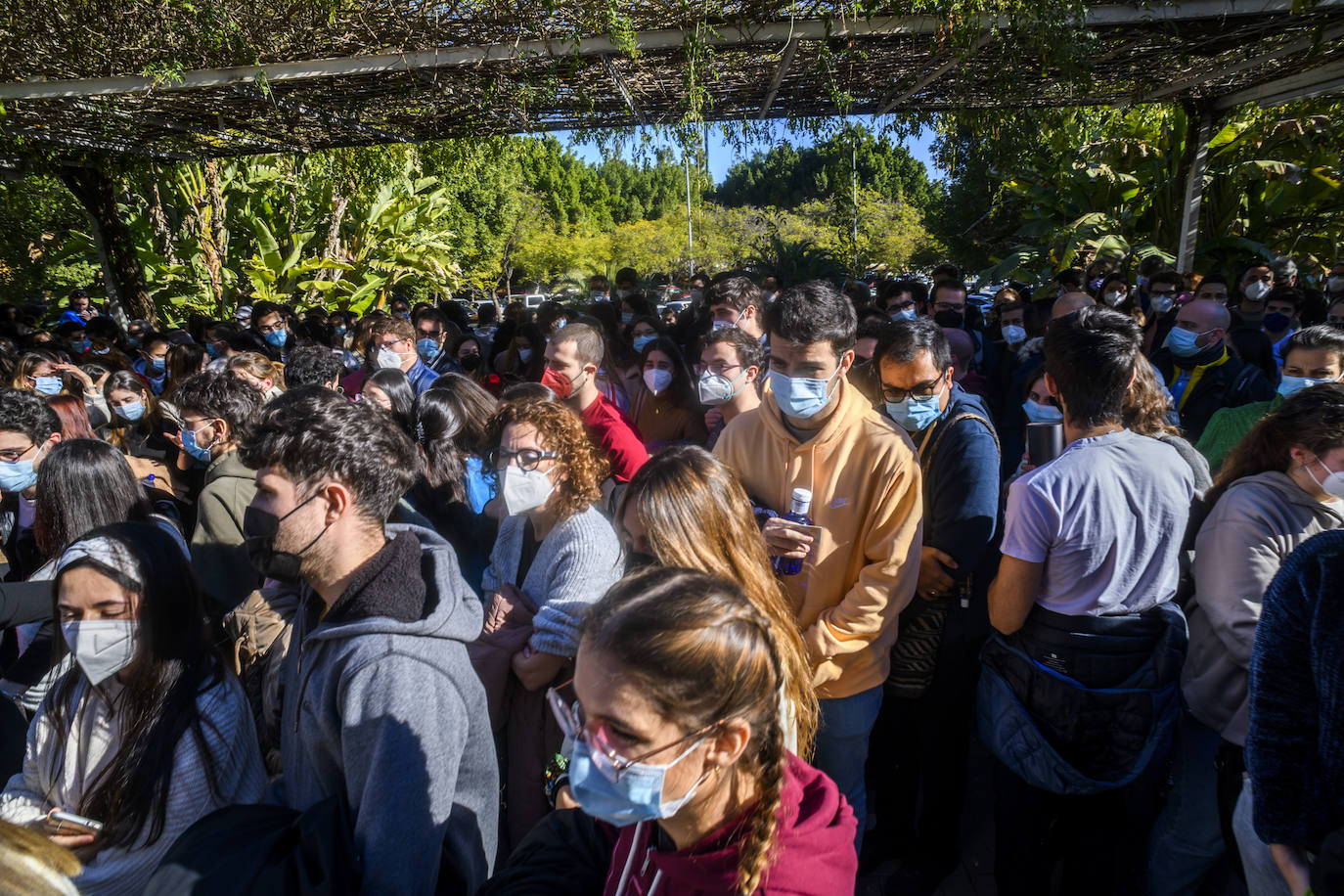 Fotos: Convocatoria de exámenes del MIR en la Región de Murcia