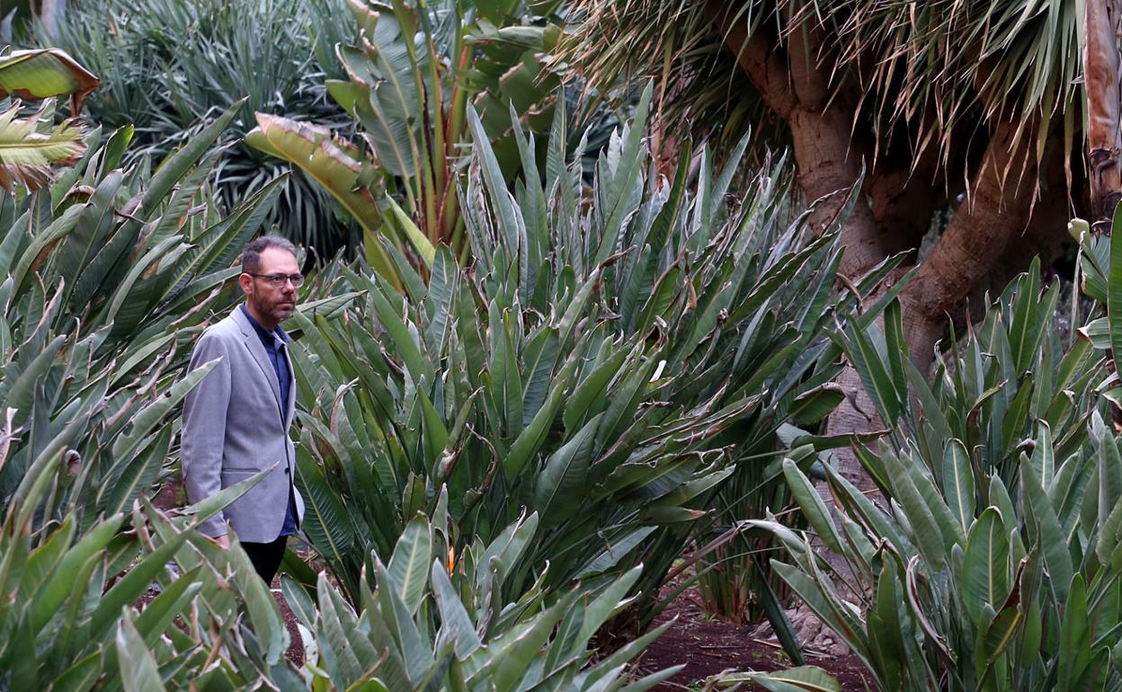 Alfonso Galindo, fotografiado en el Campus de Espinardo.