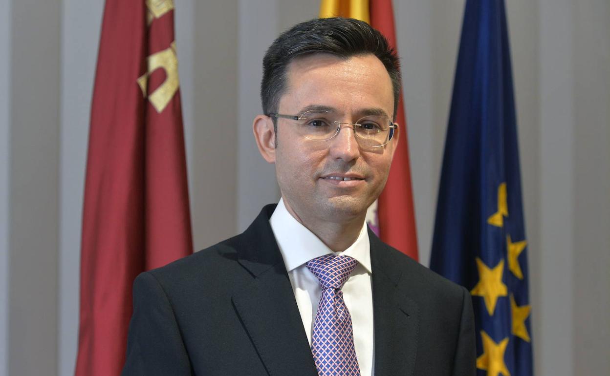 Pedro Soto, cuando tomó posesión como director de Presupuestos. 