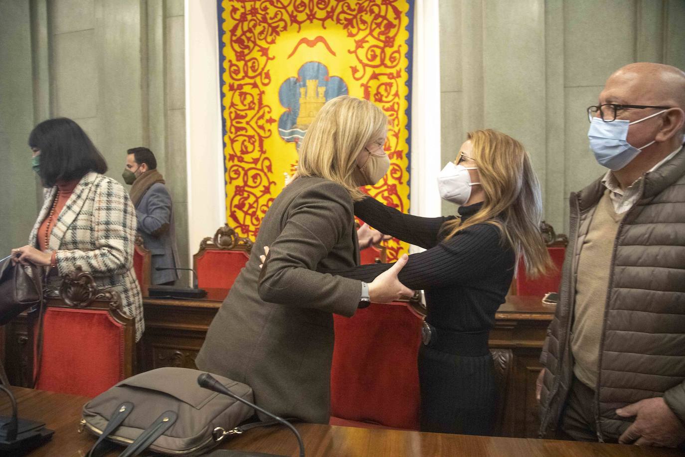 Fotos: Pleno Extraordinario del Ayuntamiento de Cartagena para anunciar la renuncia de la concejal María Casajus