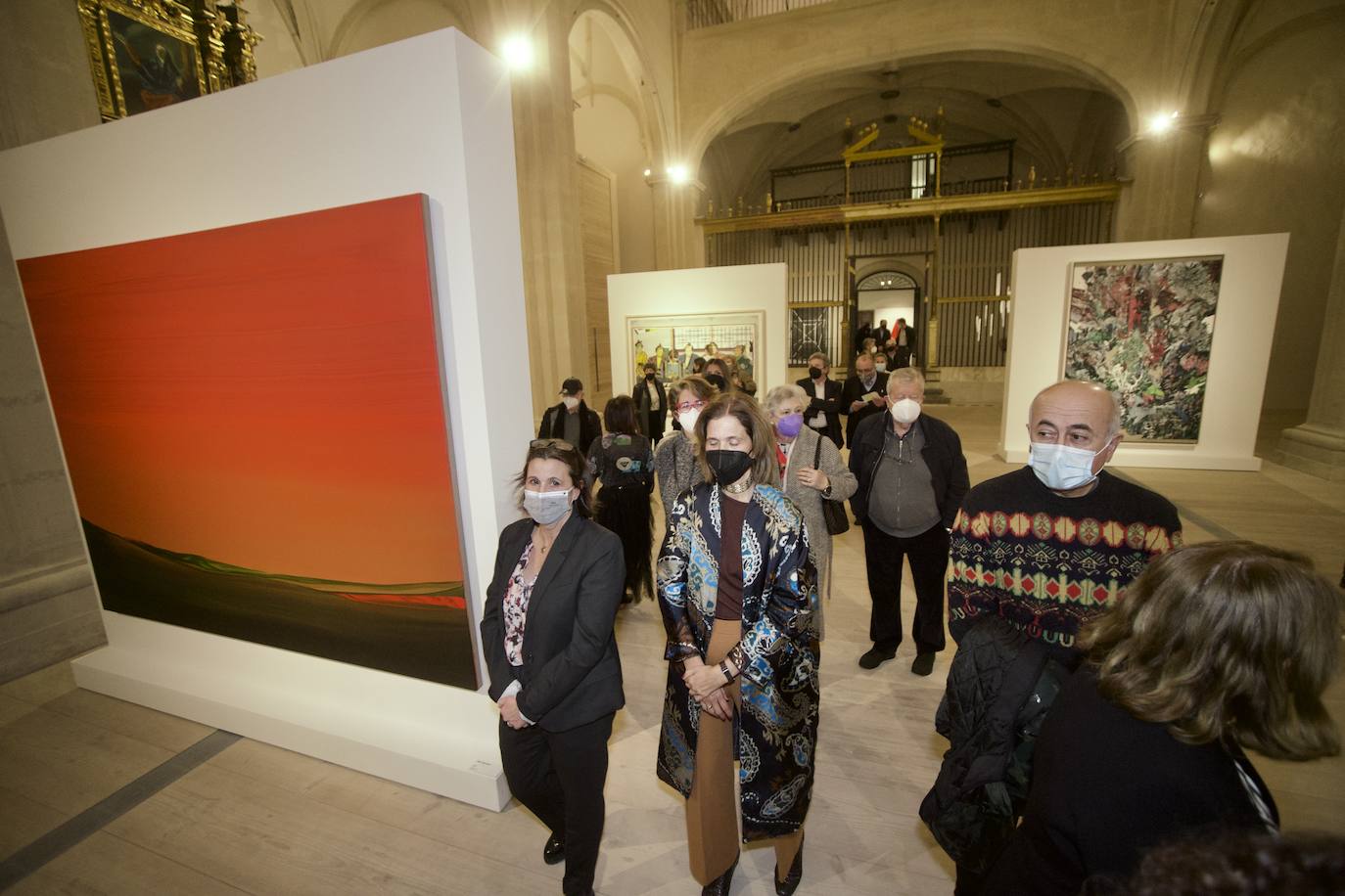 Fotos: La exposición &#039;Atlas, coordenadas e identidades&#039; reúne en San Esteban obras maestras de la pintura del siglo XX