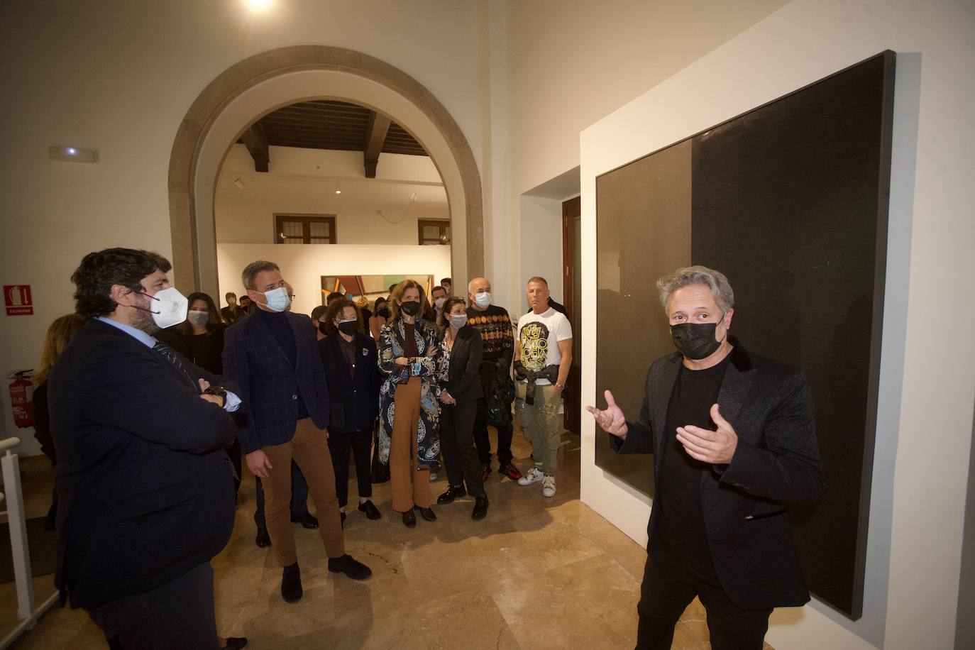 Fotos: La exposición &#039;Atlas, coordenadas e identidades&#039; reúne en San Esteban obras maestras de la pintura del siglo XX