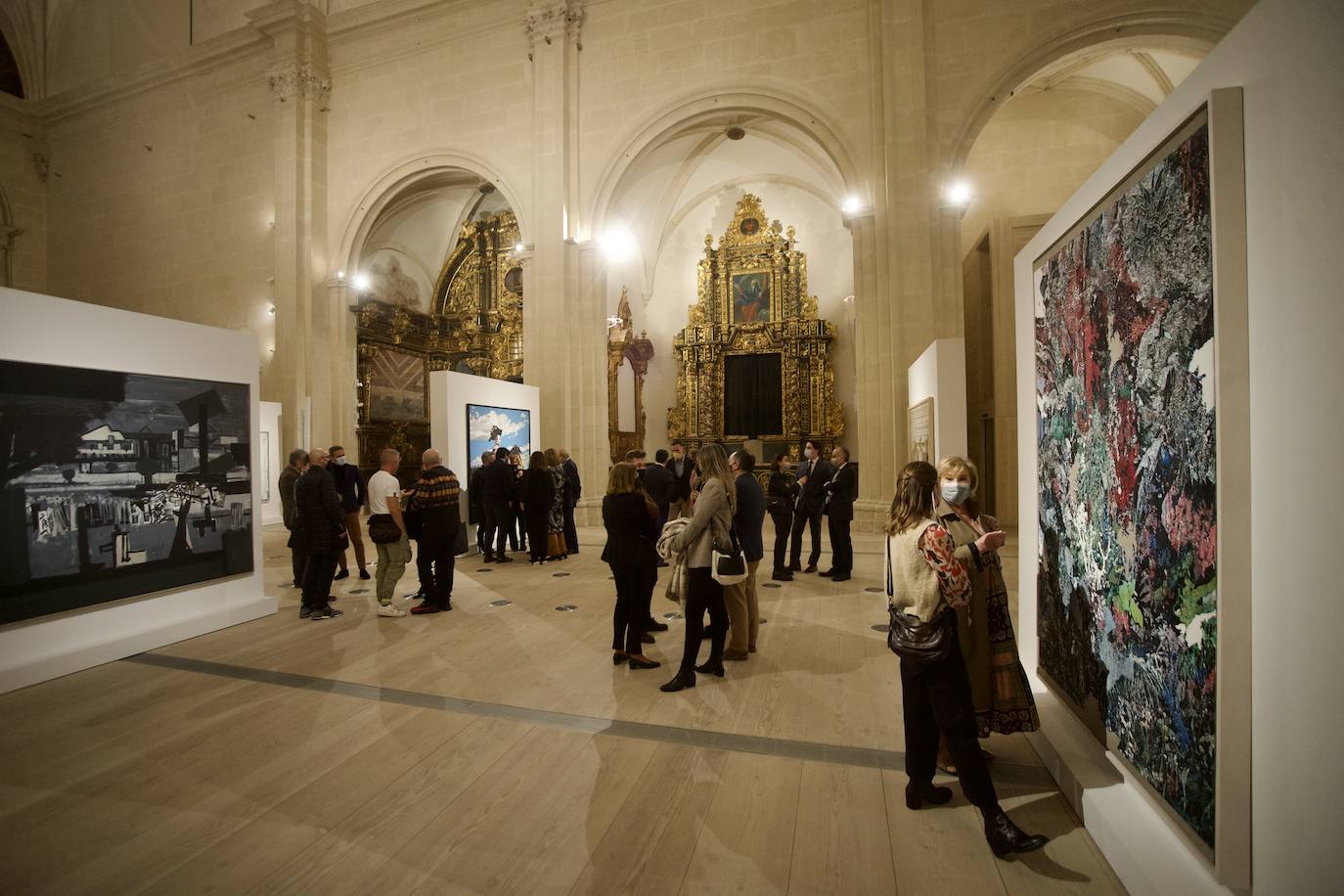 Fotos: La exposición &#039;Atlas, coordenadas e identidades&#039; reúne en San Esteban obras maestras de la pintura del siglo XX