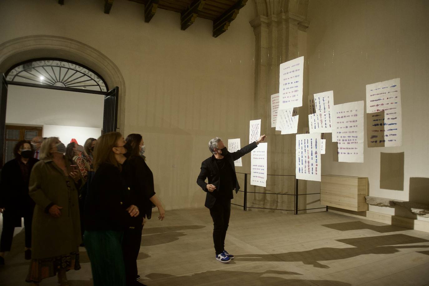 Fotos: La exposición &#039;Atlas, coordenadas e identidades&#039; reúne en San Esteban obras maestras de la pintura del siglo XX