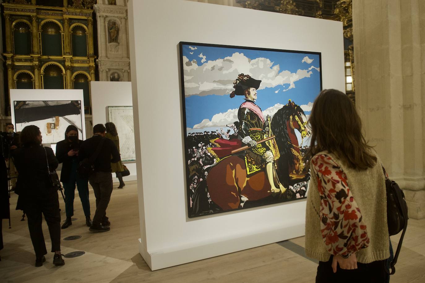 Fotos: La exposición &#039;Atlas, coordenadas e identidades&#039; reúne en San Esteban obras maestras de la pintura del siglo XX