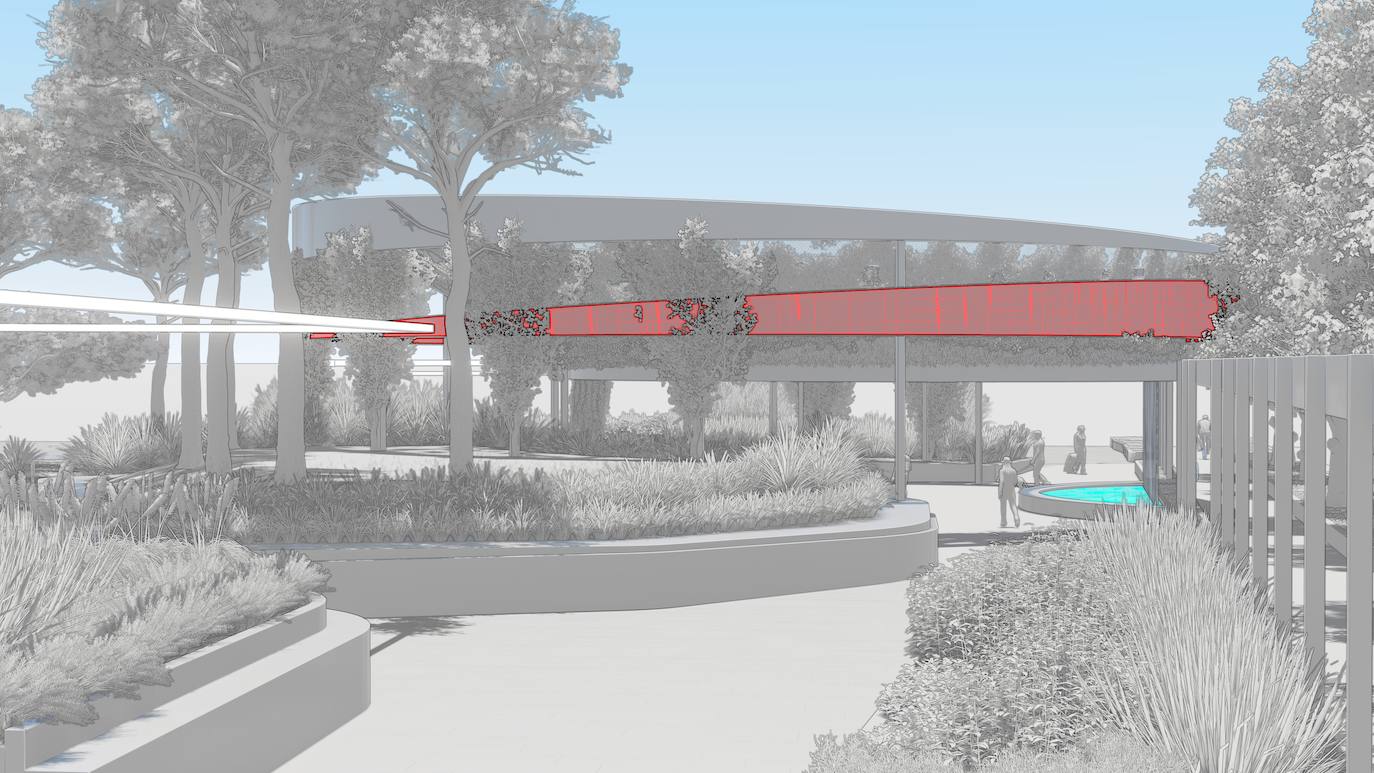 Fotos: Proyecto de peatonalización del bulevar de la Conexión Sur