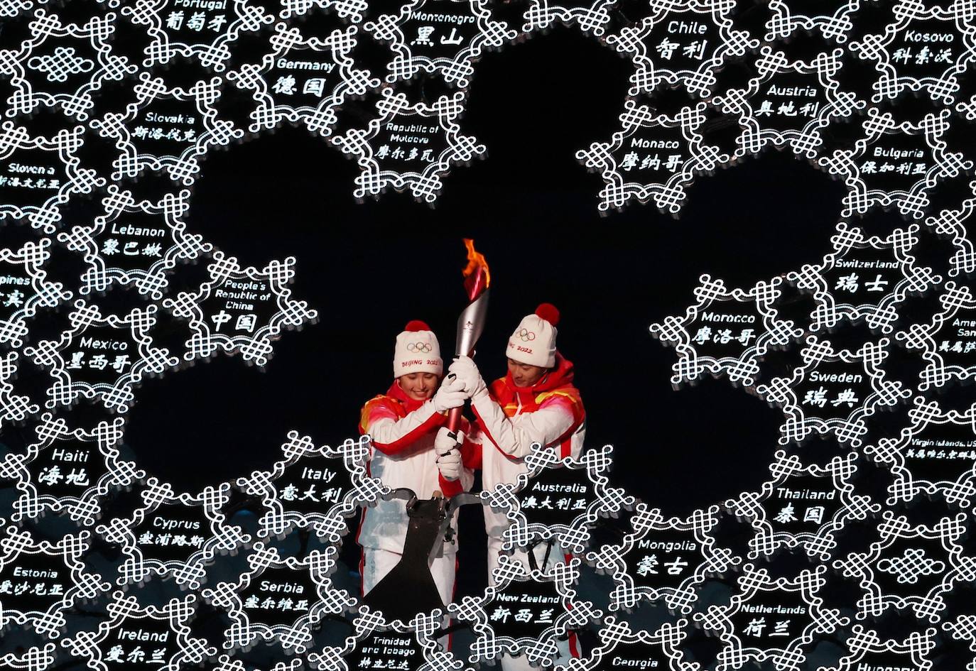 Fotos: Bienvenida a los Juegos Olímpicos de Invierno