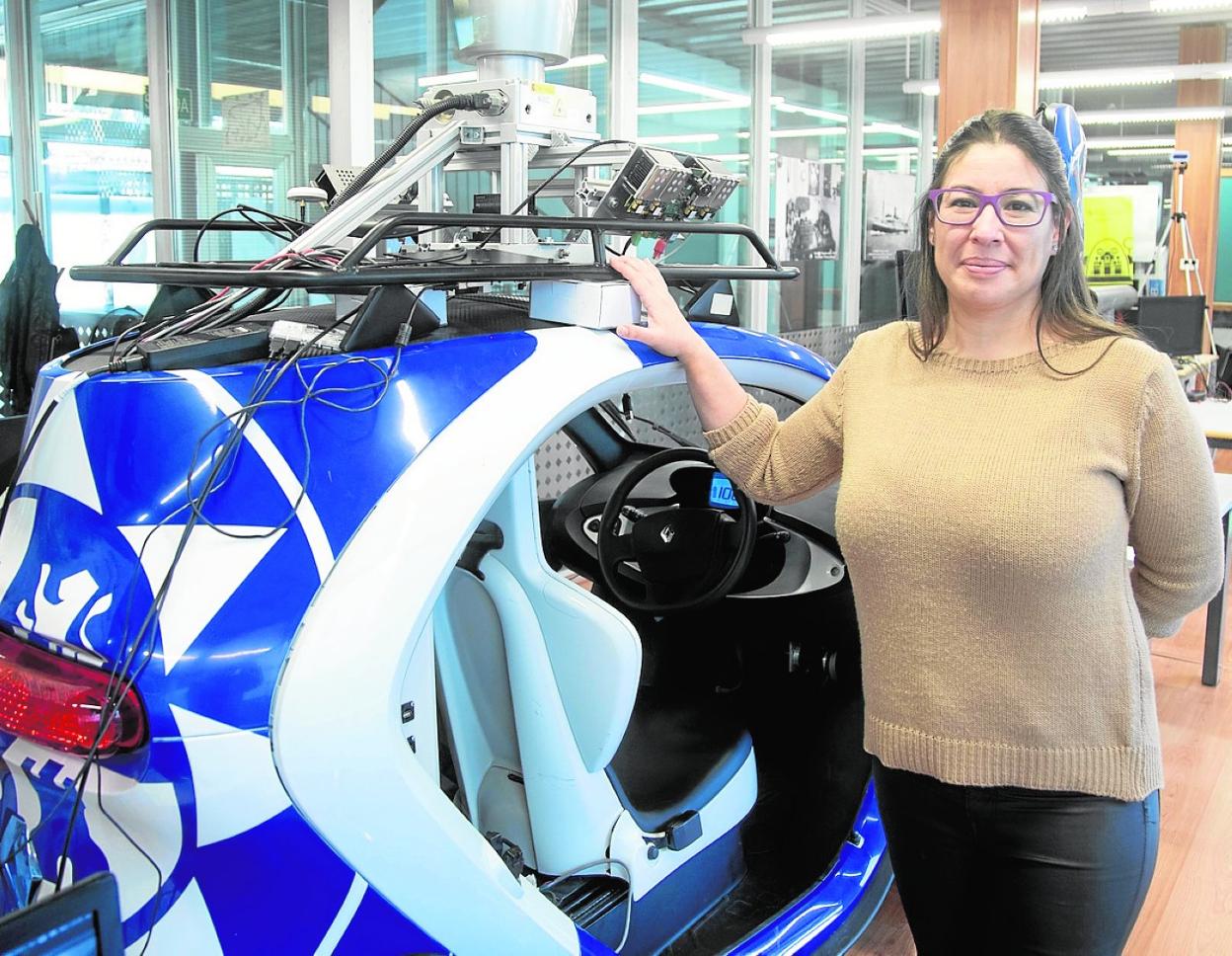 La profesora de la UPCT Paqui Rosique, especializada en ingeniería de software. 