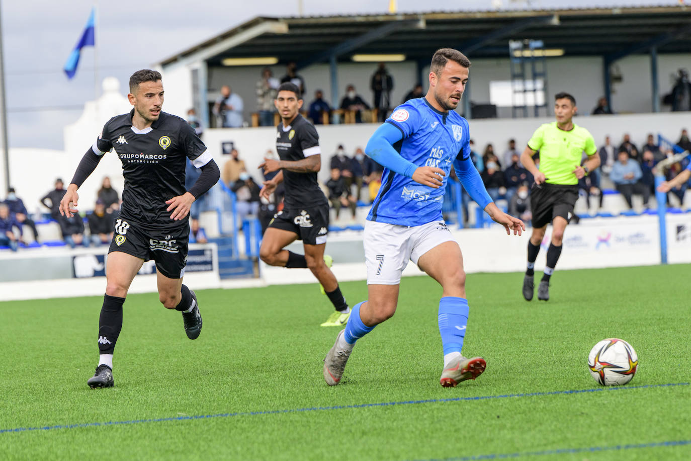 Fotos: Ackerman salva un punto para el Mar Menor ante un ineficaz Hércules
