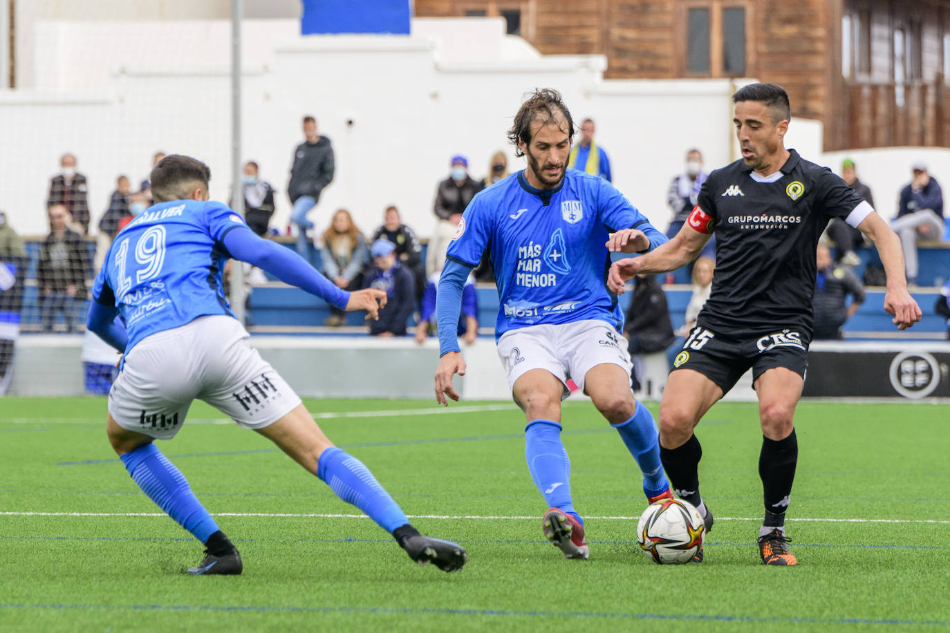Fotos: Ackerman salva un punto para el Mar Menor ante un ineficaz Hércules