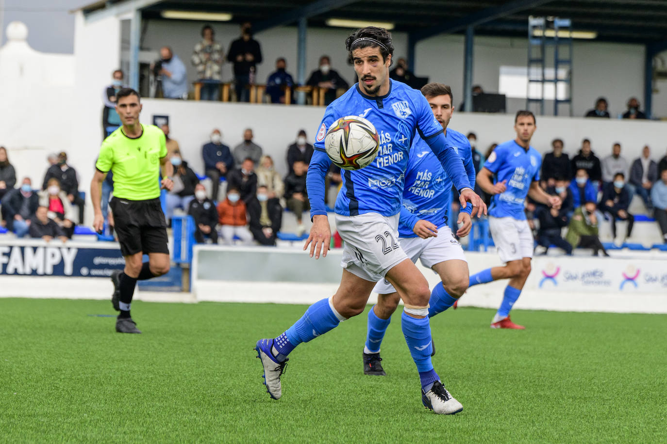 Fotos: Ackerman salva un punto para el Mar Menor ante un ineficaz Hércules