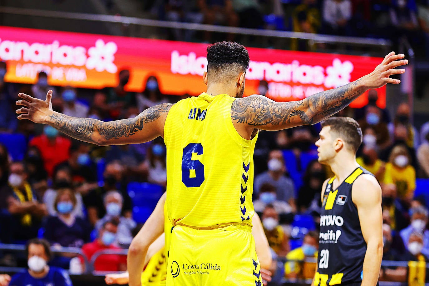 Fotos: Las imágenes de la derrota del UCAM Murcia en Tenerife